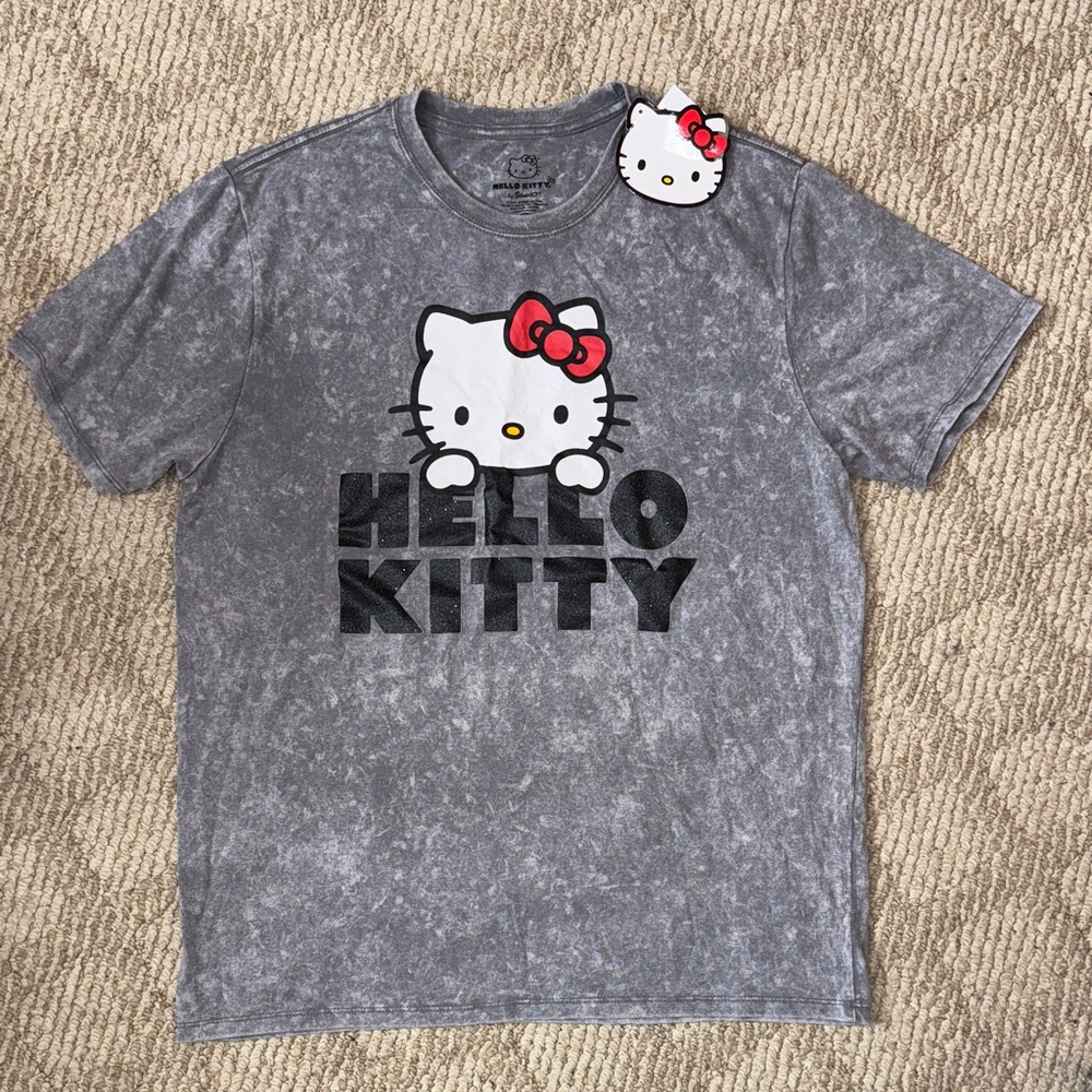 Hello Kitty Charcoal Kids Tee